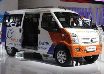 Pupuk Kaltim Borong 5 Unit DFSK Gelora E Buatan Lokal di IIMS 2023