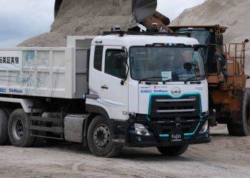 UD Trucks dan Kobe Steel Lakukan Uji Coba Truk Otonom Level 4