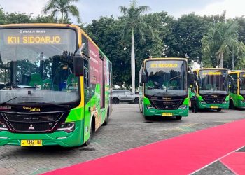 Perluas Jangkauan Layanan, Pemprov Jawa Timur Tambah 10 Unit Bus Transjatim
