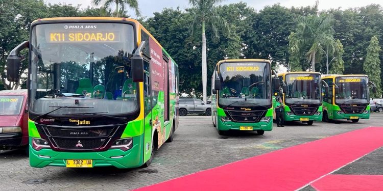 Perluas Jangkauan Layanan, Pemprov Jawa Timur Tambah 10 Unit Bus Transjatim