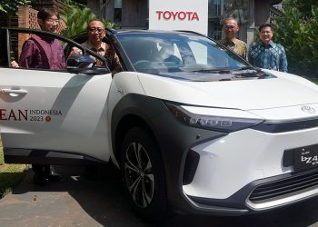 Sebanyak 65 Unit Toyota bZ4X Siap Dukung Mobilitas KTT ASEAN 2023