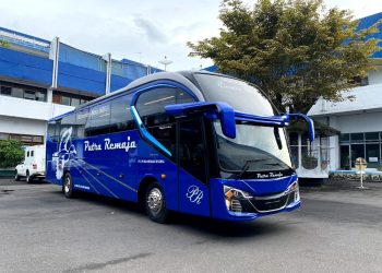 PO Putra Remaja Tambah 2 Bus Baru dari Kroseri New Armada, Pakai Bodi Skylander R22 Tanpa Videotron