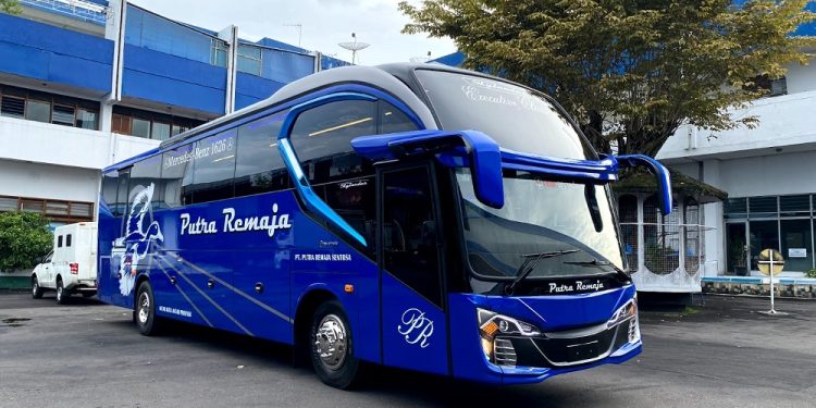 PO Putra Remaja Tambah 2 Bus Baru dari Kroseri New Armada, Pakai Bodi Skylander R22 Tanpa Videotron