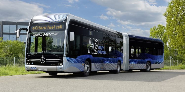 World Premiere, Daimler Kenalkan Bus Hidrogen-Elektrik Mercedes-Benz eCitaro H2