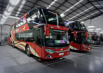 PO Agra Mas Buka Rute Baru Terminal Jombor – Parung Dengan Bus Doble Decker