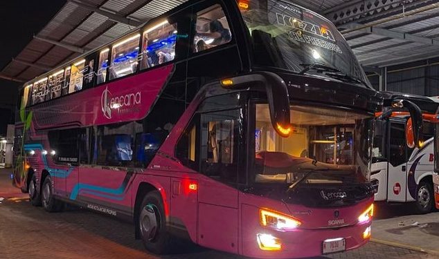 PO Kencana Tambah Bus Double Decker Terbaru dari Karoseri Tentrem