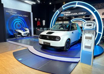 Honda Pamerkan Kendaraan Listriknya di Senayan