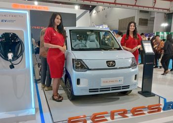 Seres E1 di PEVS 2023/Foto: dok.MobilKomersial.com/Bagas