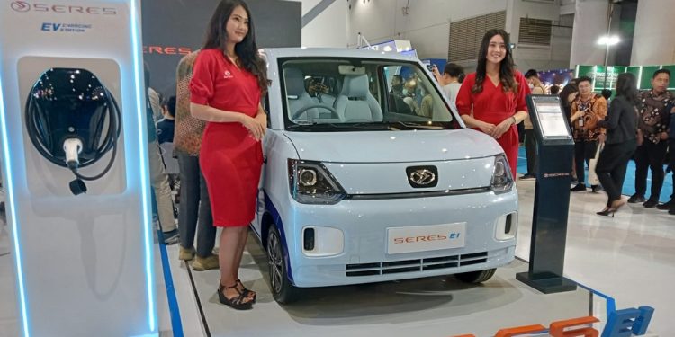 Seres E1 di PEVS 2023/Foto: dok.MobilKomersial.com/Bagas