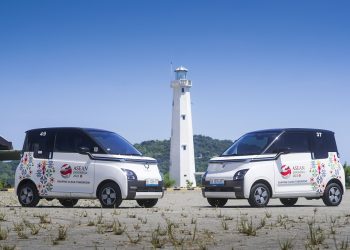 Jadi Kendaraan Official KTT Asean 2023, Wuling Air ev Pakai Livery Khusus