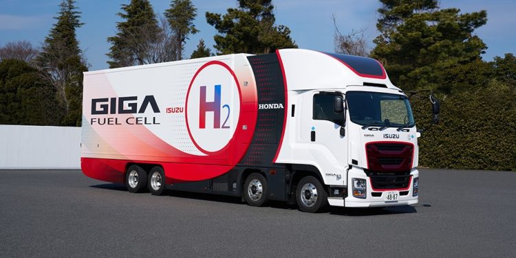 Truk Hidrogen Isuzu