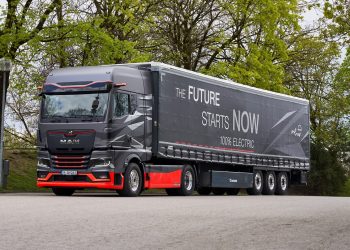 MAN Terima Pesanan 120 Unit Truk Listrik Oleh Perusahaan Logistik Grup Volkswagen