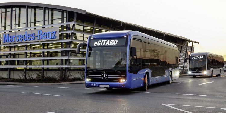 Produksi Bus Listrik Mercedes-Benz eCitaroTembus Lebih Dari 1.000 Unit