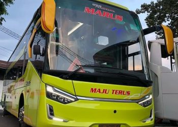 PO Maju Terus Rilis 1 Unit Sleeper Bus dari Karoseri Laksana