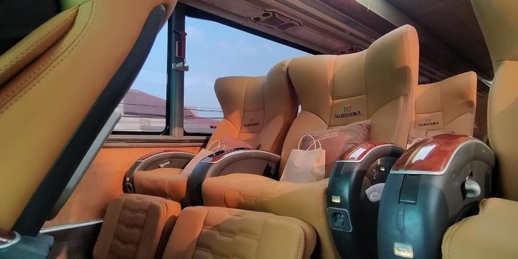 PO Narendra Punya Layanan Baru Emperor Suite Pakai Bus Double Decker, Intip Kemewahannya