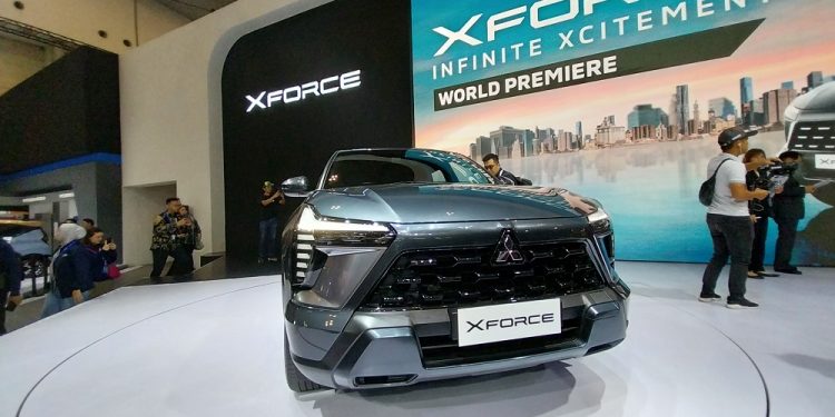 Mitusbishi XForce World Premier di GIIAS 2023, Berikut Harga dan Variannya