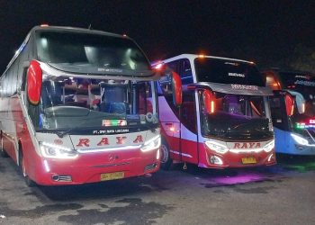 Merasakan Naik Bus PO Raya Kelas Super Top, Kursi Lebar dan Nyaman