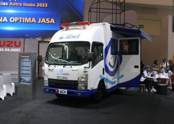 Isuzu Hadirkan Truk Ringan Elf NMR M-Klinik di GIIAS 2023, Bisa Cek Kesehatan Gratis