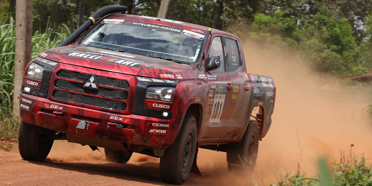 Jadi Tim Terbaik, Mitsubishi Ralliart Bawa Seluruh All-New Triton Tuntaskan AXCR 2023