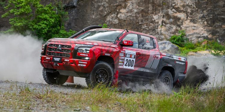 Baru Meluncur, All-New Triton Langsung Jadi Armada Balap Tim Mitsubishi Ralliart di AXCR 2023