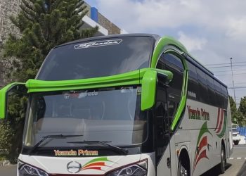 PO  Yoanda Prima Rilis Bus Baru dari Karoseri New Armada, Pakai Bodi Skylander R22