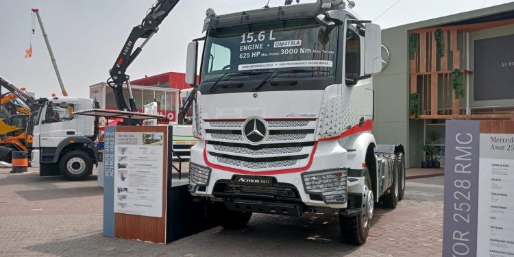 Intip Spesifikasi Truk Terbaru Mercedes-Benz Actros 4063S 6×4, Fiturnya Melimpah
