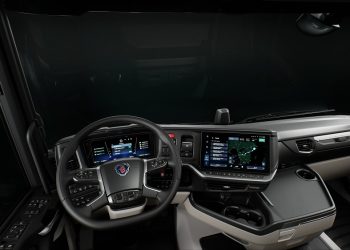 Scania Ciptakan Dasbor Digital Baru Smart Dash, Pengemudi Semakin Aman
