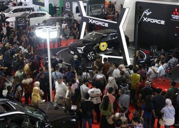 Mitsubishi XForce Mejeng di GIIAS Semarang 2023