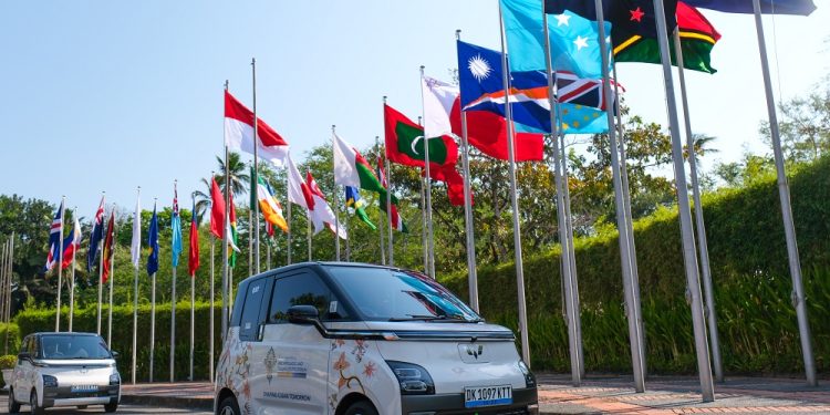 Wuling Terjunkan 100 Unit Air ev Sebagai Official Car di KTT AIS Forum 2023