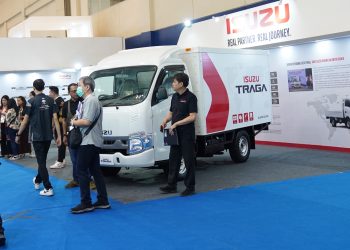Dukung Peningkatan Ekspor Indonesia, Isuzu Pamer Traga di TEI 2023