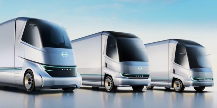 Dorong Netralitas Karbon, Hino Rancang Platform Baterai RE-BEV Untuk Truk dan Bus Listrik