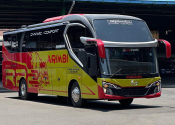PO Arimbi Rilis 5 Bus AKAP Baru, Pakai Bodi Skylander R22 HDD Dari New Armada