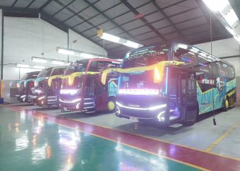 PO Berlian Jaya RIlis 4 Bus Baru, 2 Diantaranya Pakai Bodi Dream Coach