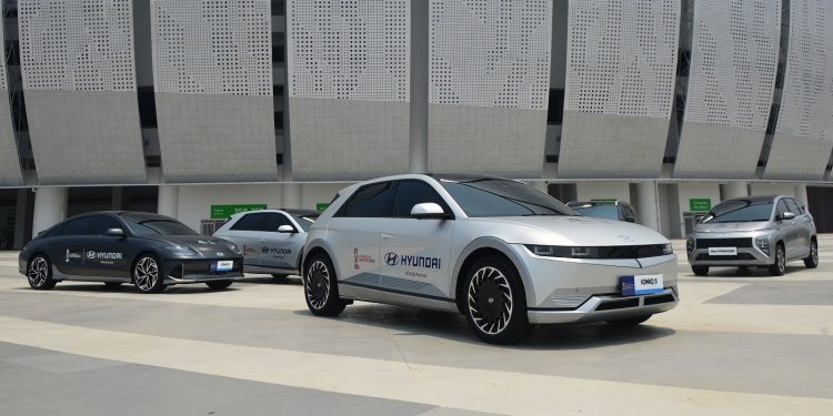 Hyundai Serahkan 148 Unit Kendaraan Resmi FIFA U-17 World Cup Indonesia 2023