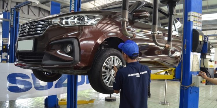 Berhadiah Mobil Hingga Mesin, Suzuki Gelar Kompetisi Mekanik Antar SMK