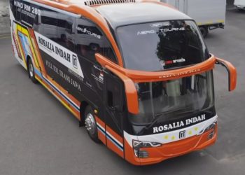 PO Rosalia Indah Rilis 5 Bus Baru Edisi Terbatas, Pakai Bodi Skylander R22