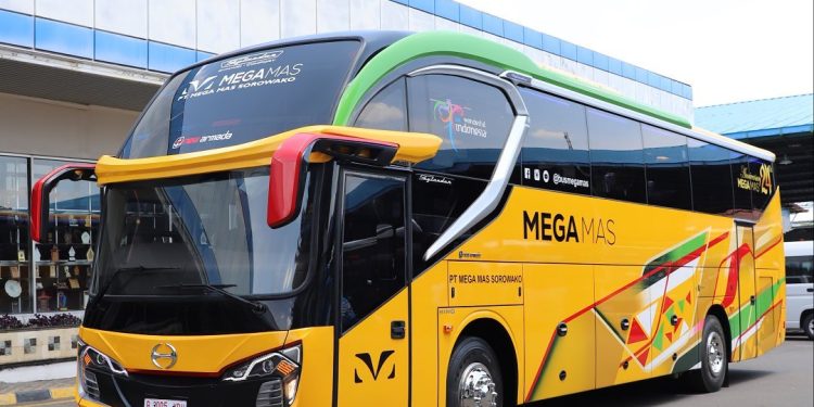 PO Mega Mas Tambah 2 Bus Baru Edisi Spesial Ulang Tahun