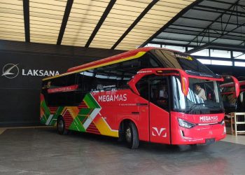 PO Mega Mas Tambah Suites Combi Bus Baru, Masih Edisi Spesial Ulang Tahun