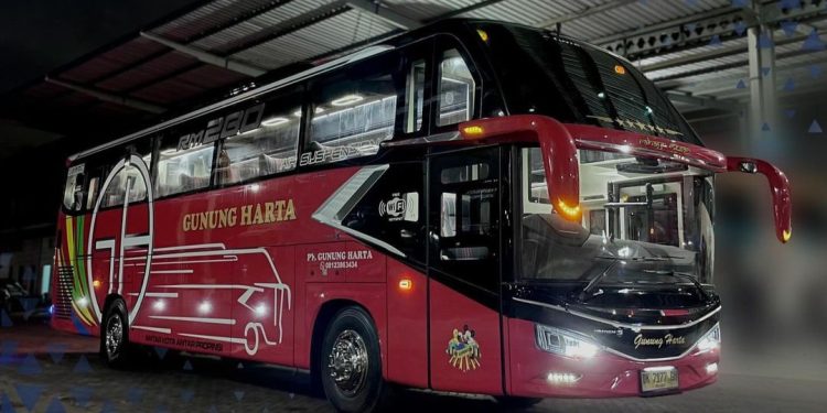 PO Gunung Harta Tambah Bus Baru dari Karoseri Tentrem