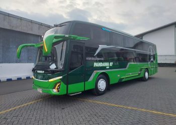 PO Pandawa 87 Tambah Sleeper Bus Baru dari Karoseri Adiputro