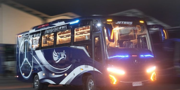 SKWS Trans Punya Bus Medium Baru Pakai Bodi Jetbus 5, Kabin Dibuat Mewah