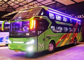 PO Mega Mas Luncurkan Sleeper Bus Baru dari Karoseri Laksana