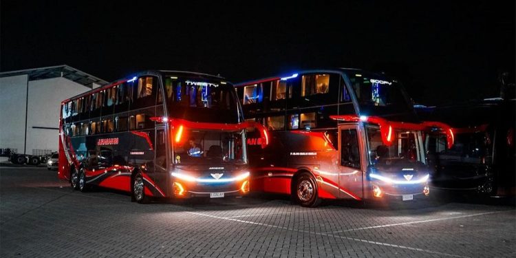 PO Juragan 99 Rilis Bus Double Decker Unik, Kursi Penumpang Full Sleeper