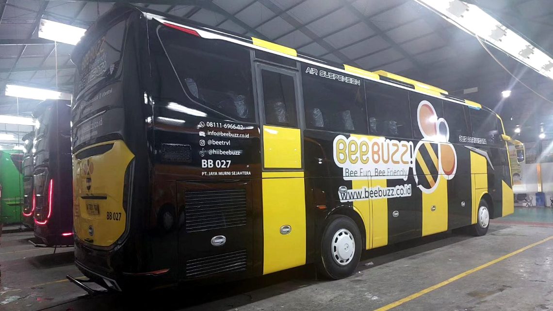 PO Bee Buzz Rilis Bus Pariwisata Baru, Gunakan Bodi Jetbus 5 SHD Single ...