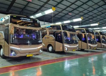 PO TAM Tambah Lagi 5 Bus Baru Dari Karoseri Adiputro