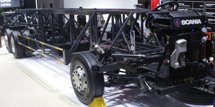 Intip Kecanggihan Sasis Bus Scania K450CB 6×2, Cocok Untuk Bus Double Decker