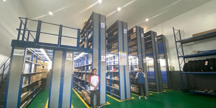 Bantu Operasional Industri Nikel, Mitsubishi Fuso Resmikan Depo Suku Cadang di Morowali