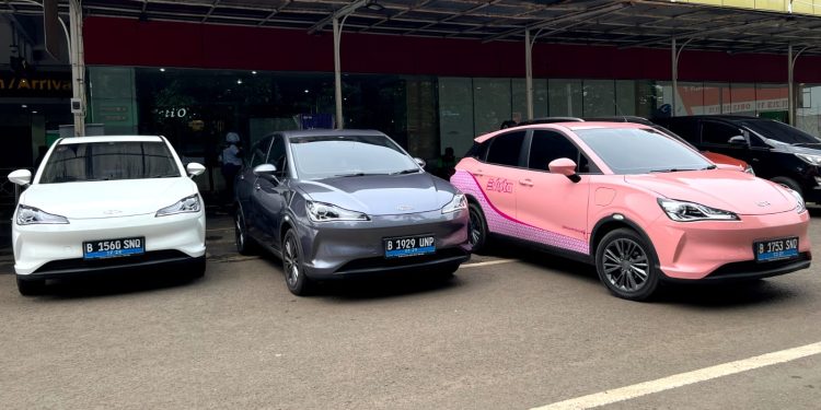 Neta V Jadi Taksi Listrik Bandara Halim Perdanakusuma