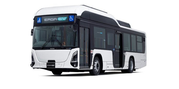 Isuzu Luncurkan Bus Listrik Erga EV di Jepang, Jarak Tempuh 360 KM