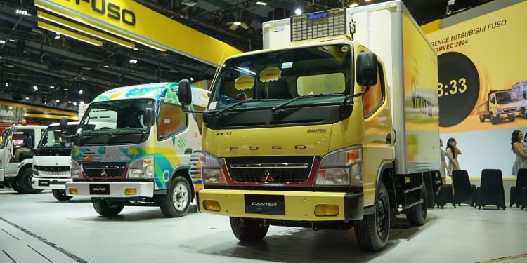 Sebanyak 8.392 Truk Mitsubishi Fuso Terjual Pada Kuartal Pertama 2024, Canter Terlaris
